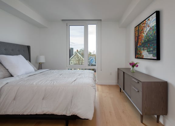 Bedroom at Saint James Place, Cambridge, Massachusetts, 02140